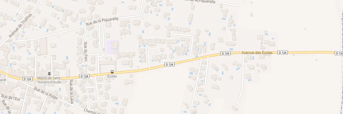 Plan du 315 Rue des Écoles à Saint-Nazaire-d’Aude