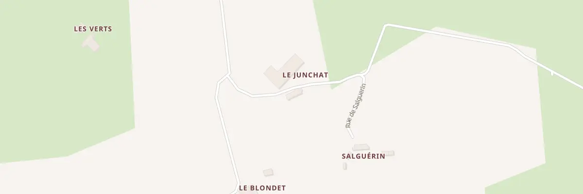 Plan du 5294 Les Jinchats à Couleuvre