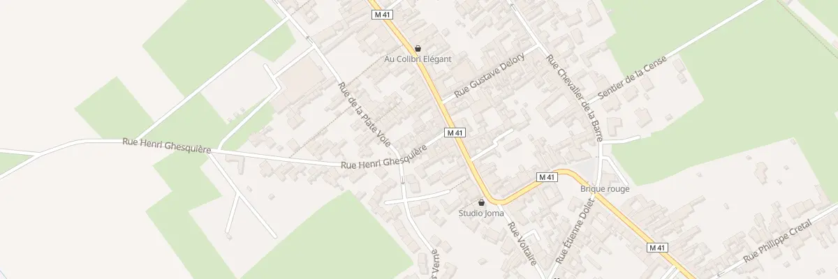 Plan du 9 Rue Henri Ghesquière à Sainghin-en-Weppes