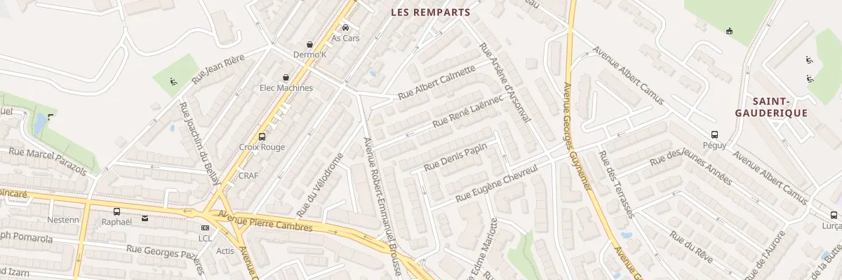 Plan du 12 Rue Laennec à Perpignan
