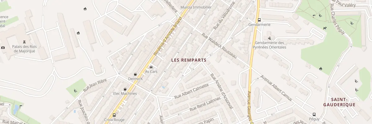 Plan du 58 Rue du Vélodrome à Perpignan