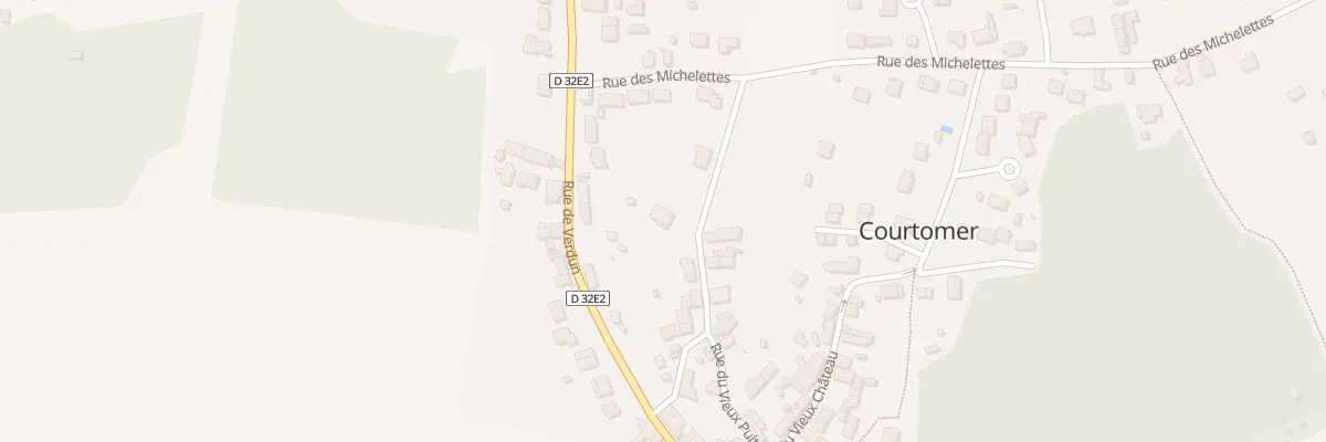 Plan du 7 Rue du Chateau d’Eau à Courtomer