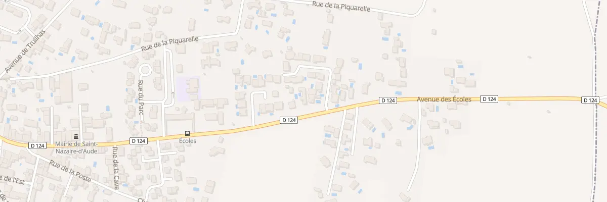 Plan du 316 Rue des Écoles à Saint-Nazaire-d’Aude