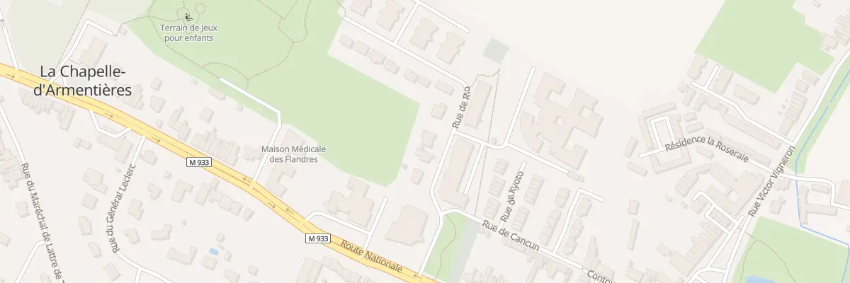Plan du 5 Rue de Rio à La Chapelle-d’Armentières