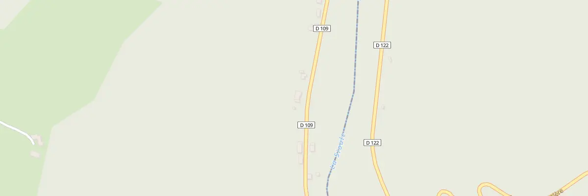 Plan du 5375 Le Coin à Châteauneuf-les-Bains