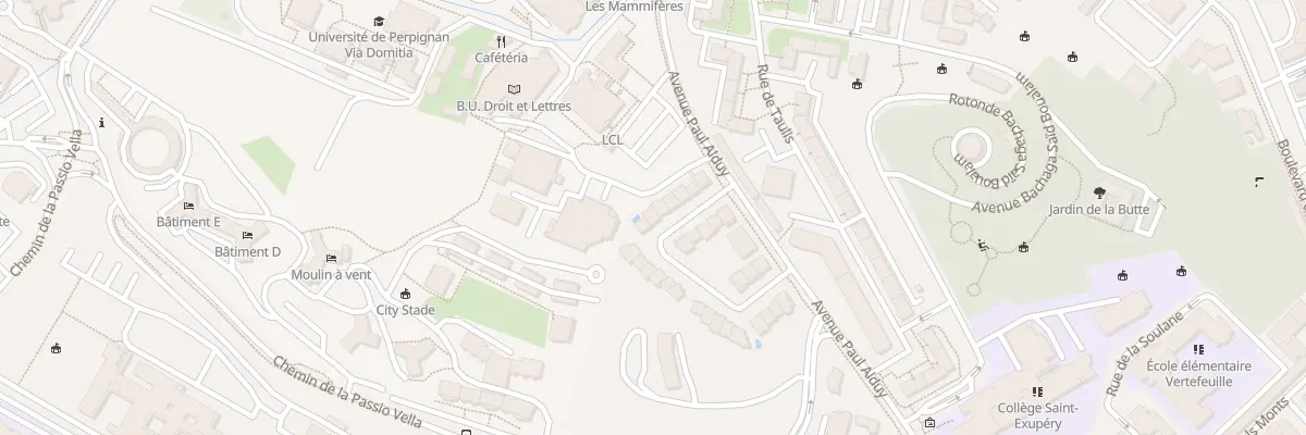 Plan du 12 Rue Jean Noguer à Perpignan
