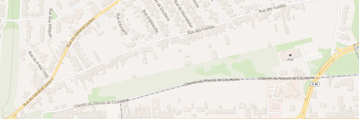 Plan du 165 Rue des Fusillés à Fouquières-lès-Lens
