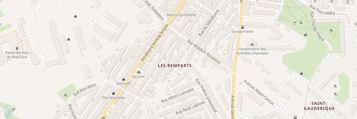 Plan du 52 Rue du Vélodrome à Perpignan