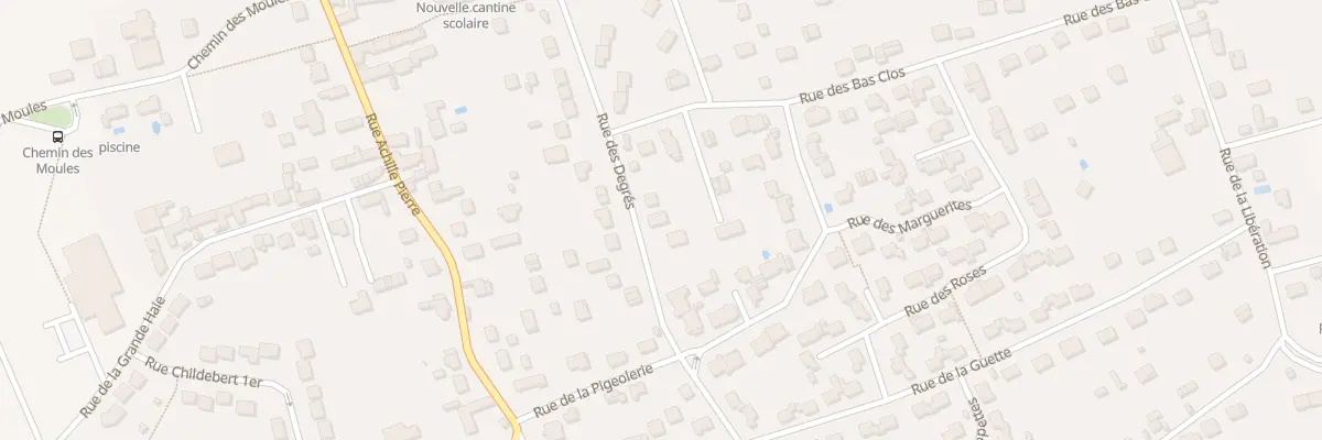 Plan du 23 Rue des Degrés à La Grande-Paroisse