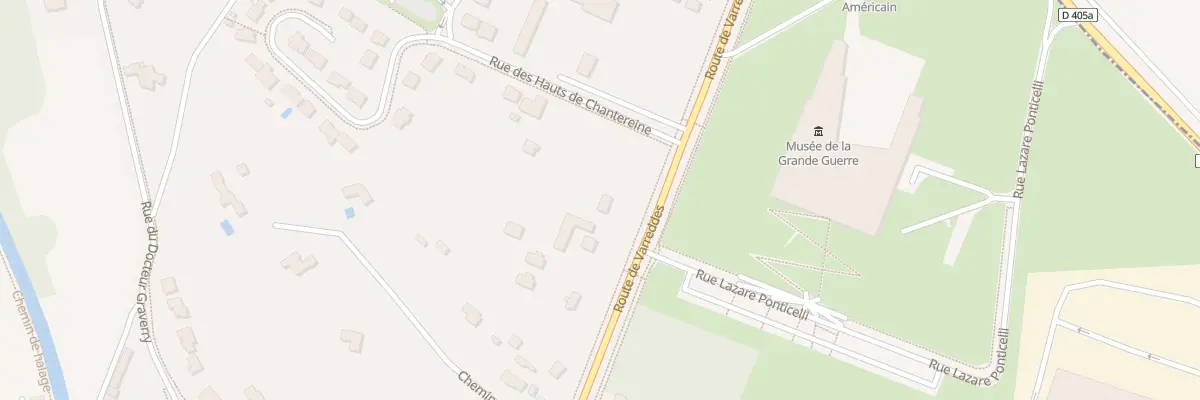 Plan du 45 Rte de Varreddes à Meaux