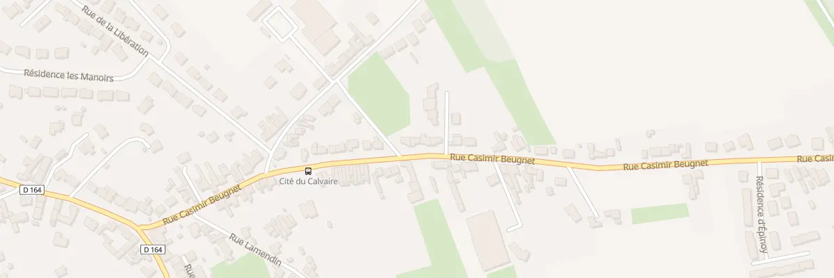 Plan du 325 Rue Casimir Beugnet à Meurchin