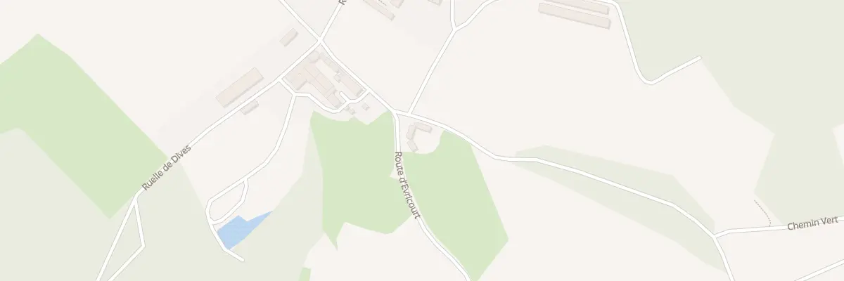 Plan du 8 Rte d’Evricourt à Cuy