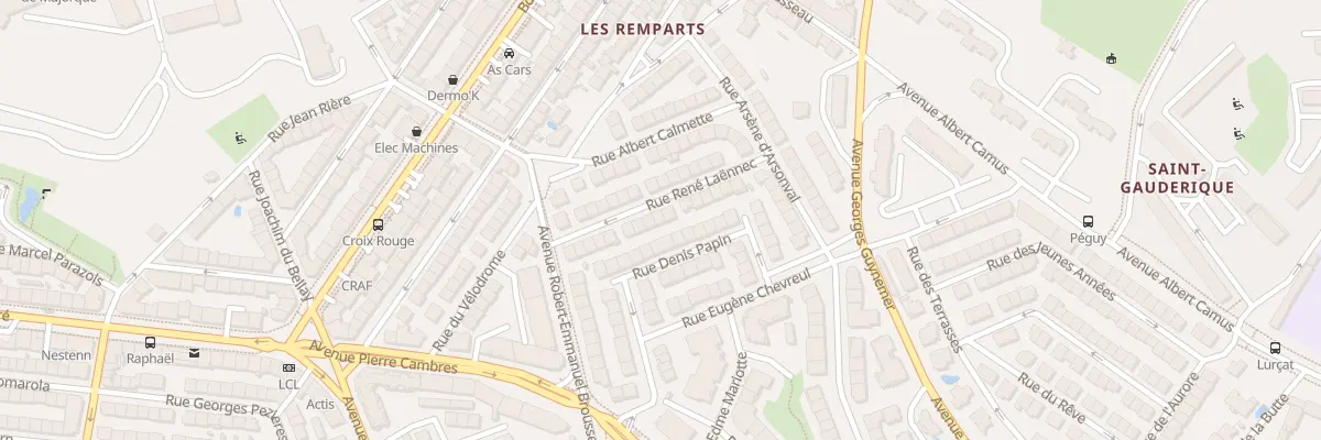 Plan du 18 Rue Laennec à Perpignan