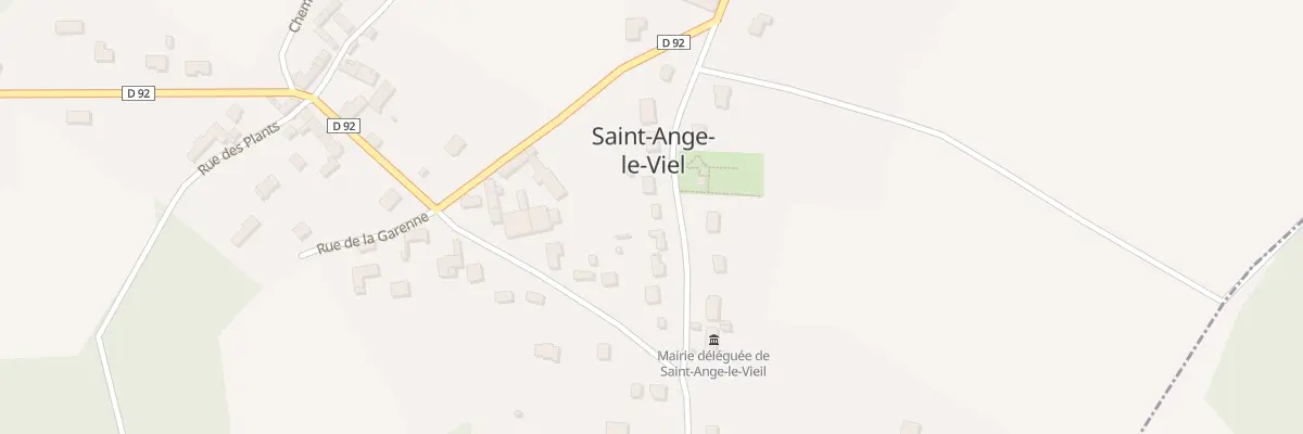 Plan du 11 Rue de la Mairie Saint Ange à Villemaréchal