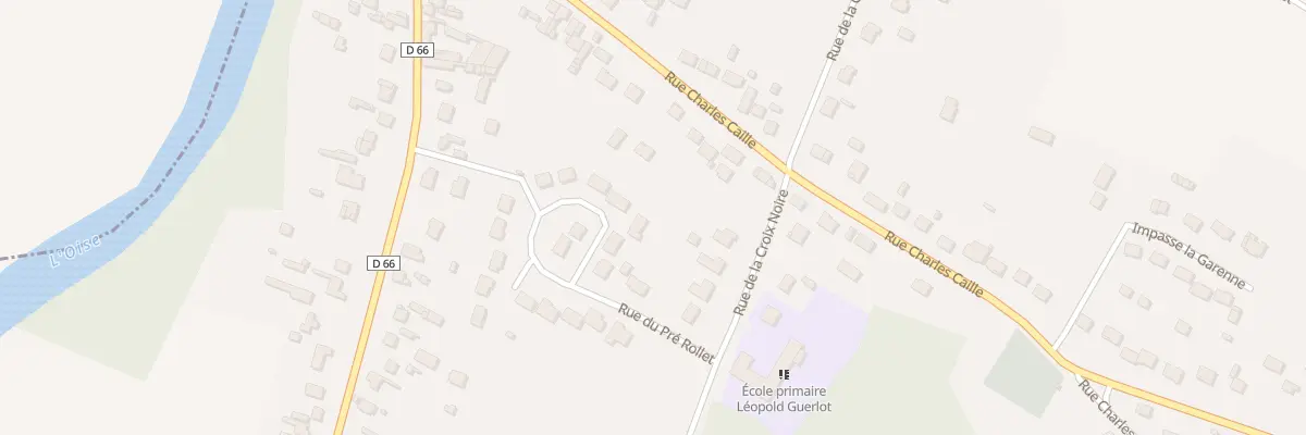 Plan du 4 Rue du Pré Rollet à Montmacq
