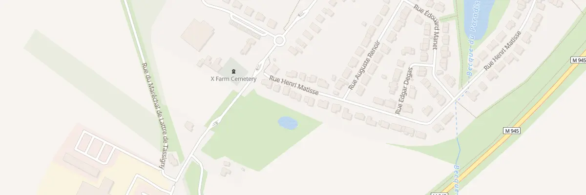 Plan du 97 Rue Henri Matisse à La Chapelle-d’Armentières