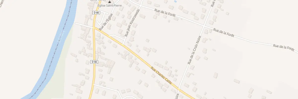 Plan du 7 Rue Charles Caille à Montmacq