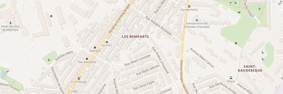 Plan du 33 Rue du Tour-de-France à Perpignan