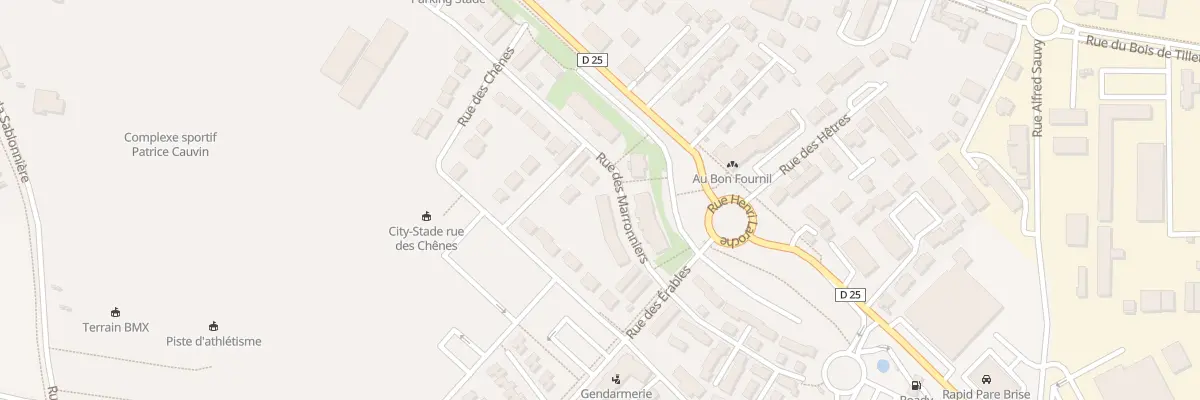 Plan du 19 Rue des Marronniers à Crépy-en-Valois