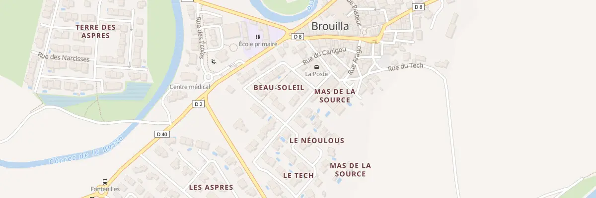 Plan du 19 Rue Beau-Soleil à Brouilla