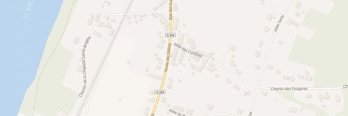 Plan du 7 All des Cortillats à Cosne-Cours-sur-Loire