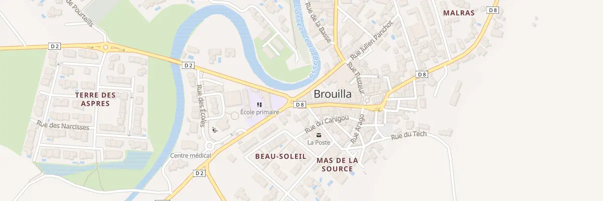 Plan du 24 Av Jean Moulin à Brouilla