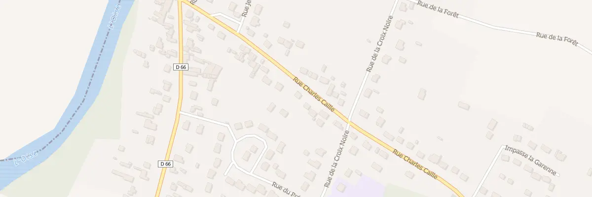 Plan du 14A Rue Charles Caille à Montmacq