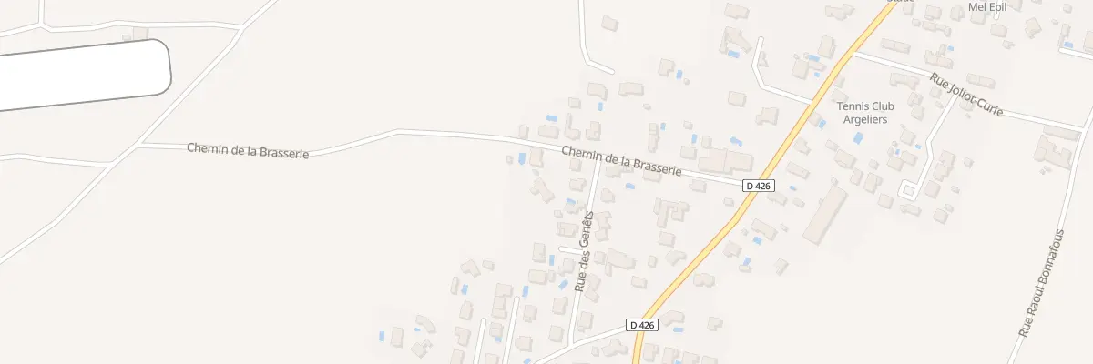 Plan du 7 Che de la Brasserie à Argeliers