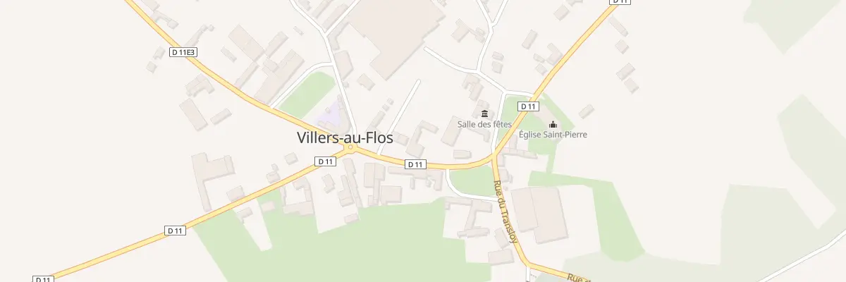 Plan du 13 Gr Grand Rue à Villers-au-Flos