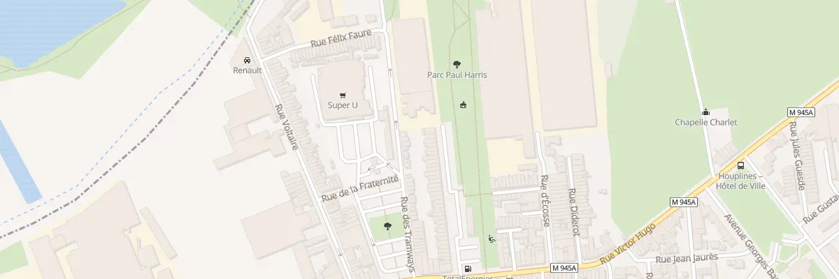 Plan du 61 Rue Dufour à Houplines