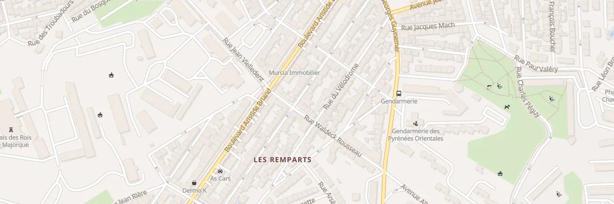 Plan du 49 Rue du Stadium à Perpignan