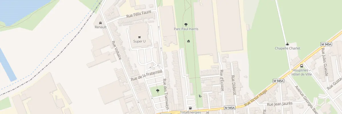 Plan du 59 Rue Dufour à Houplines