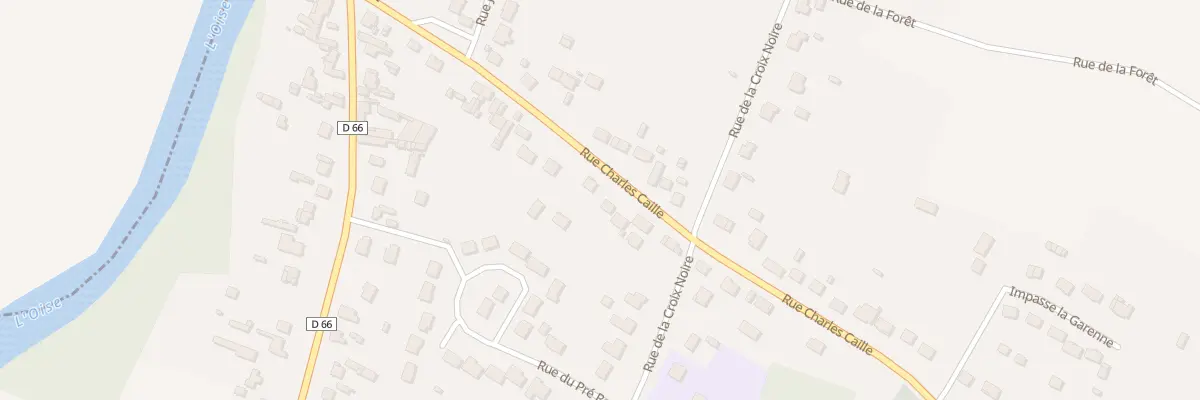 Plan du 14C Rue Charles Caille à Montmacq
