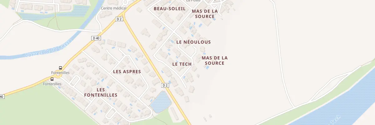 Plan du 11 Rue du Néoulous à Brouilla