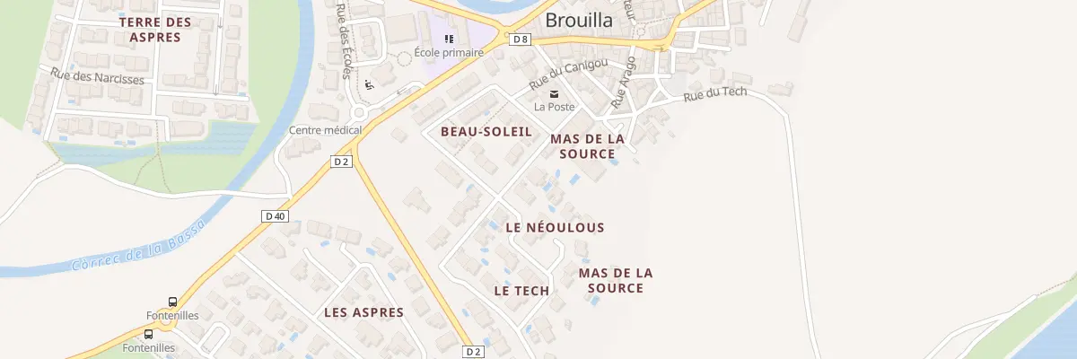 Plan du 26 Rue Beau-Soleil à Brouilla