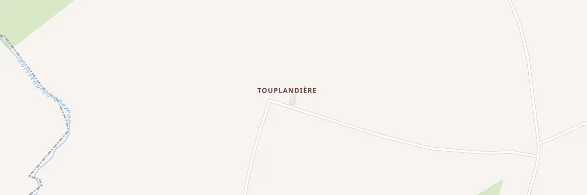 Plan du 5396 Touplandiere à Ygrande