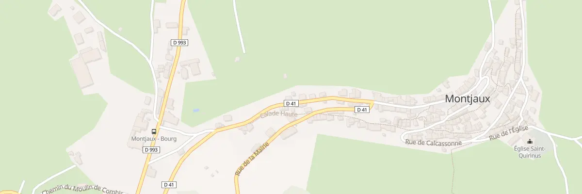 Plan du 5032 Rue du Bourg à Montjaux
