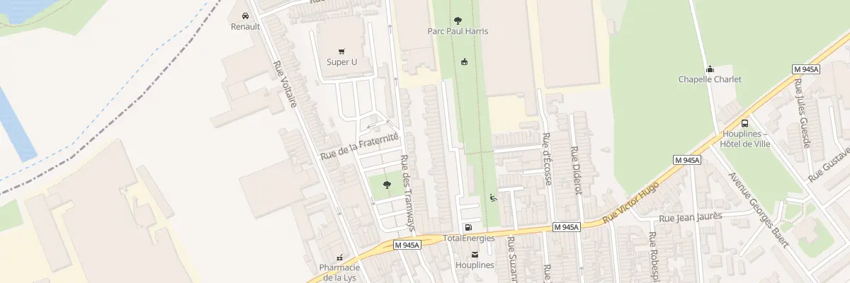 Plan du 41 Rue Dufour à Houplines