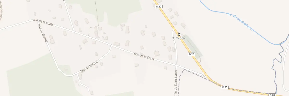 Plan du 4 Rue de la Forêt à Tigeaux