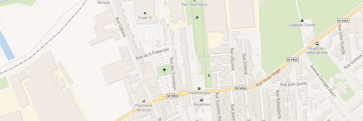 Plan du 31 Rue Dufour à Houplines