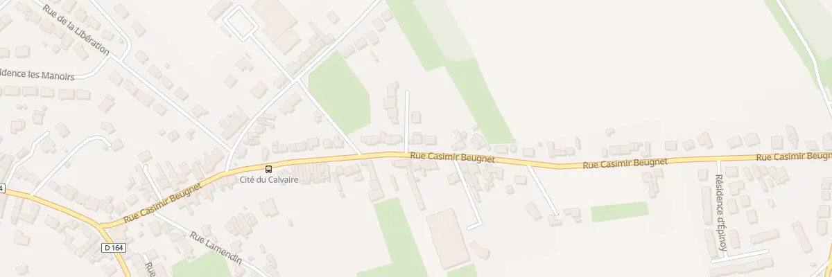 Plan du 375 Rue Casimir Beugnet à Meurchin
