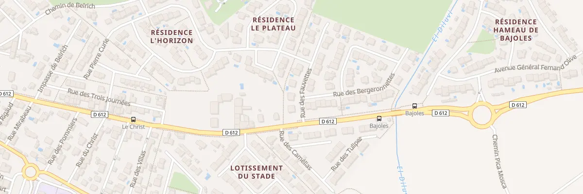 Plan du 4 Rue des Fauvettes à Bages