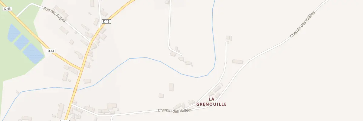Plan du 283 La Grenouille à Germigny-l’Exempt