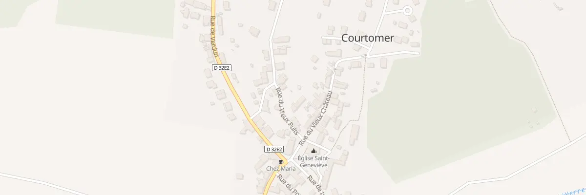 Plan du 5 Rue du Vieux Château à Courtomer