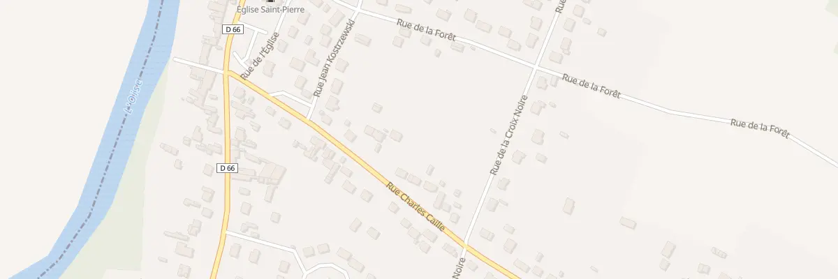 Plan du 11 Rue Charles Caille à Montmacq