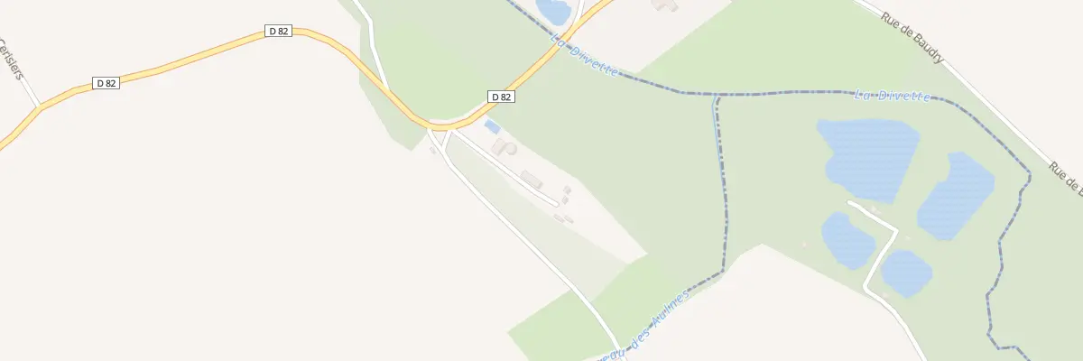 Plan du 1 Fontaine Les Moulins à Thiescourt