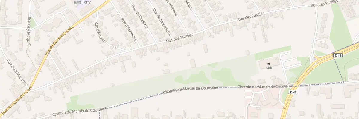 Plan du 151 Rue des Fusillés à Fouquières-lès-Lens