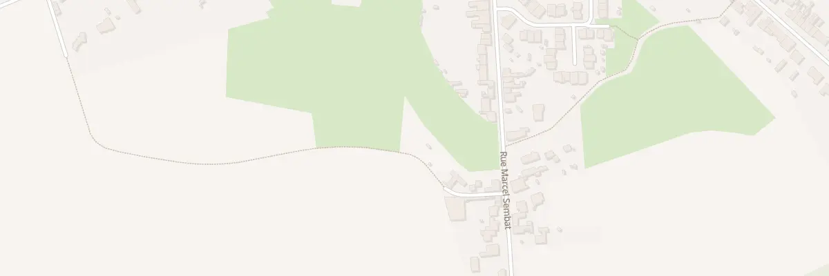 Plan du 521 Rue Marcel Sembat à Sainghin-en-Weppes