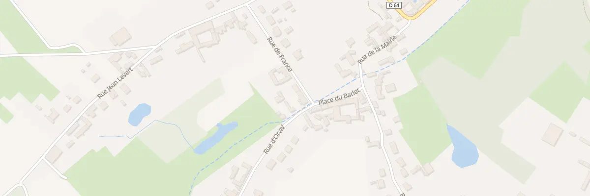 Plan du 2 Rue d’Orval à Cannectancourt