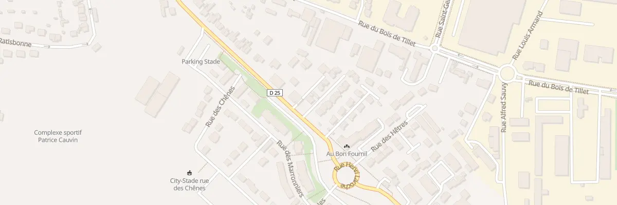 Plan du 51 Rue Henri Laroche à Crépy-en-Valois